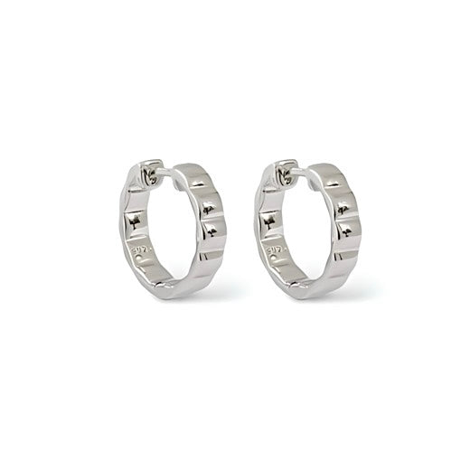 simpele zilveren oorringetjes 925 sterling silver