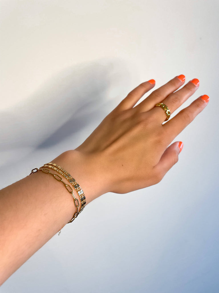 Round Chain Bracelet wn-der 
